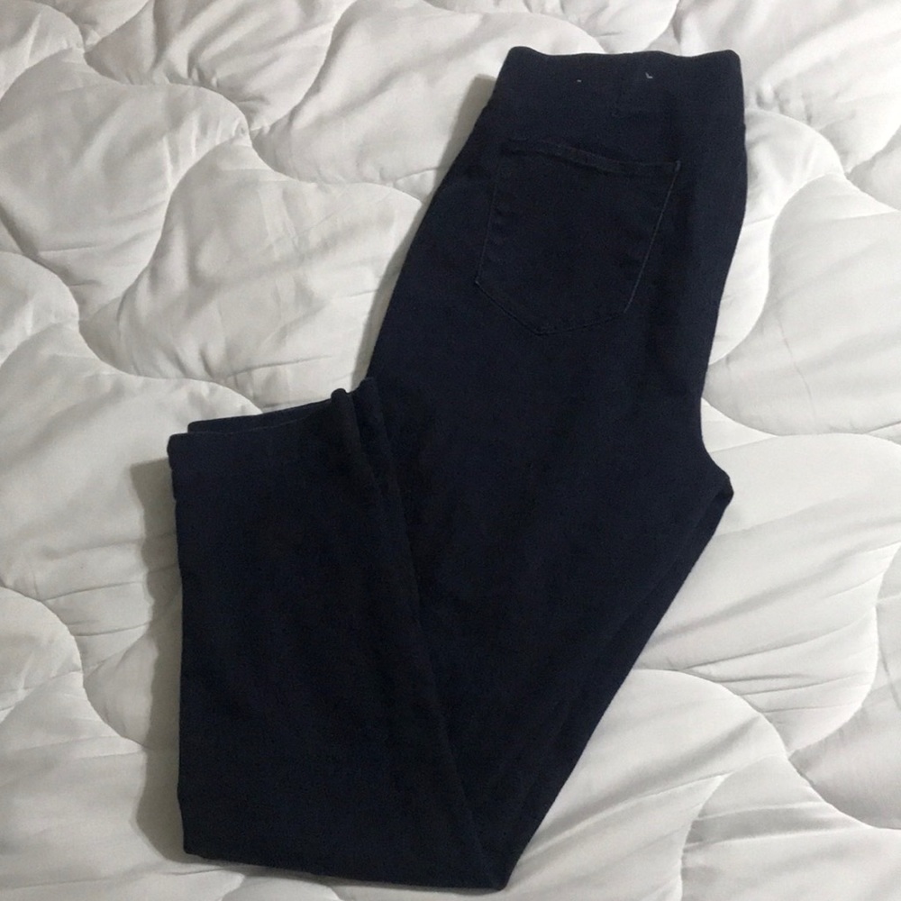 Platinum Chico’s denim trousers